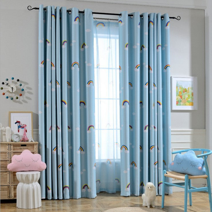 Rainbow Bedroom Curtain
