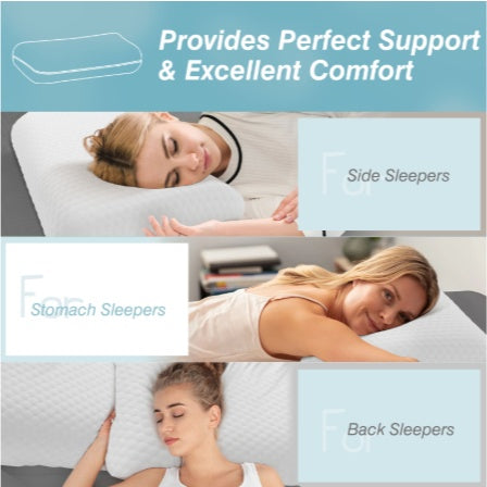 Memory Foam Pillow with Removable Cover