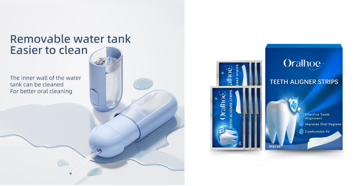 Portable Water Flosser with Retractable Tank