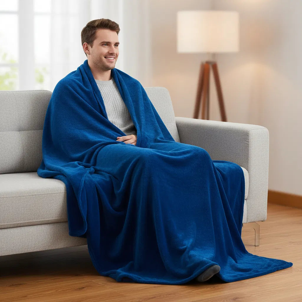 71 x 87-Inch Crystal Velvet Blanket