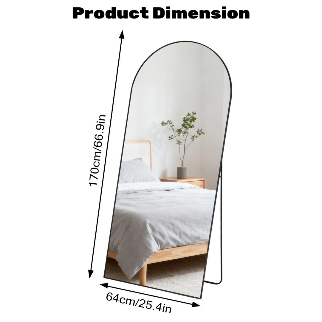 Rectangular Full-Length Floor Mirror
