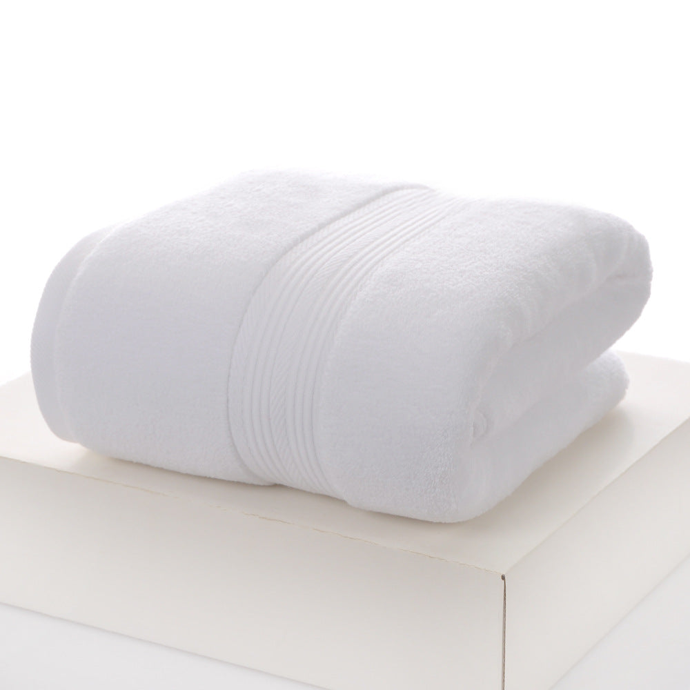 Plain Cotton Bath Towels