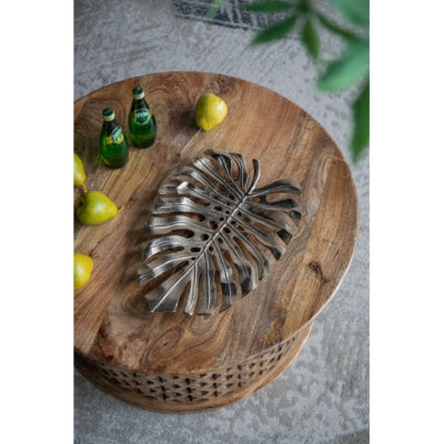 Gold Monstera Leaf Wall Decor
