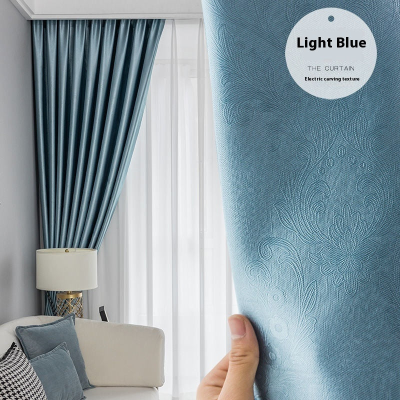 Thickened Shading Curtain for Living Room or Balcony