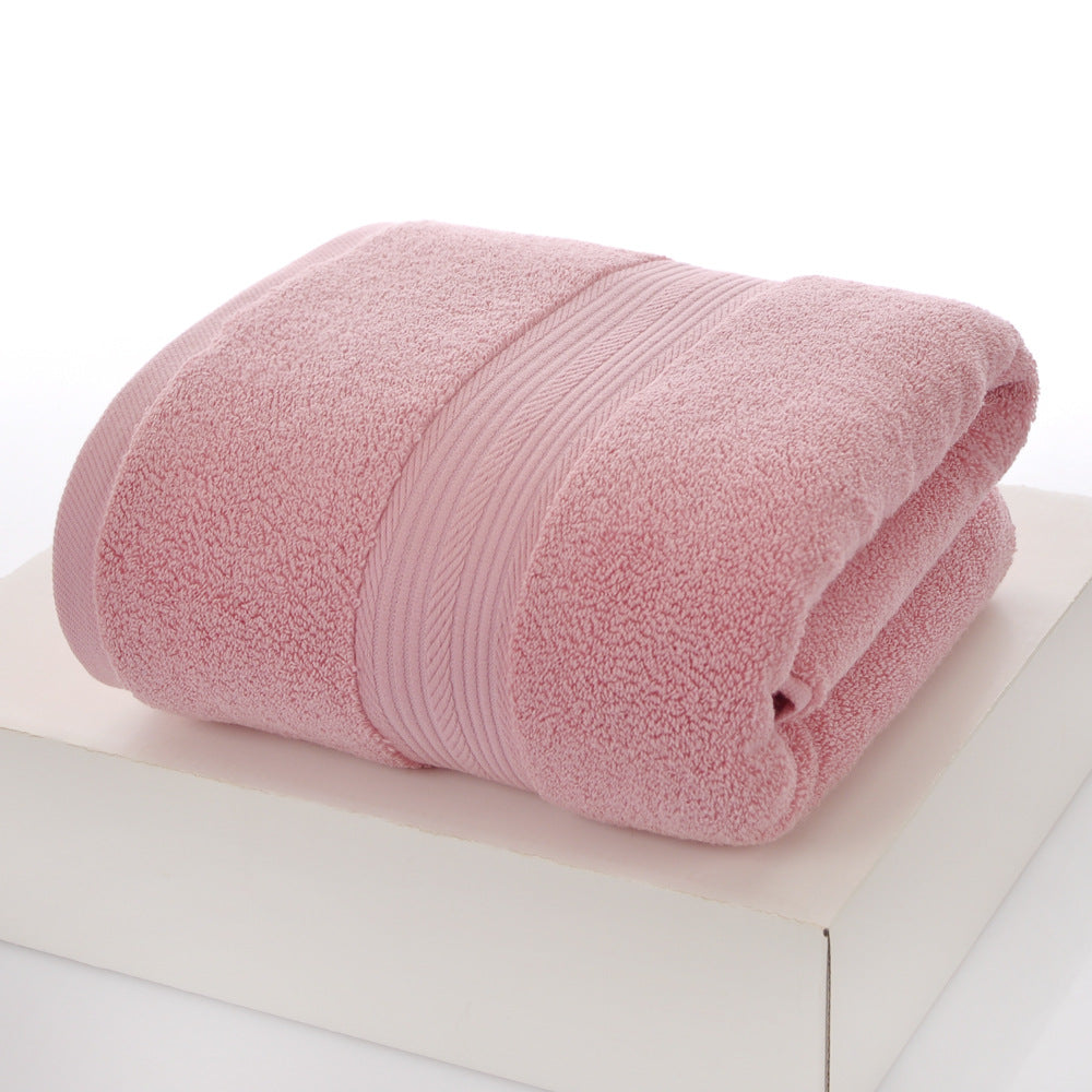 Plain Cotton Bath Towels