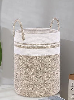 Cotton String Knitted Storage Basket