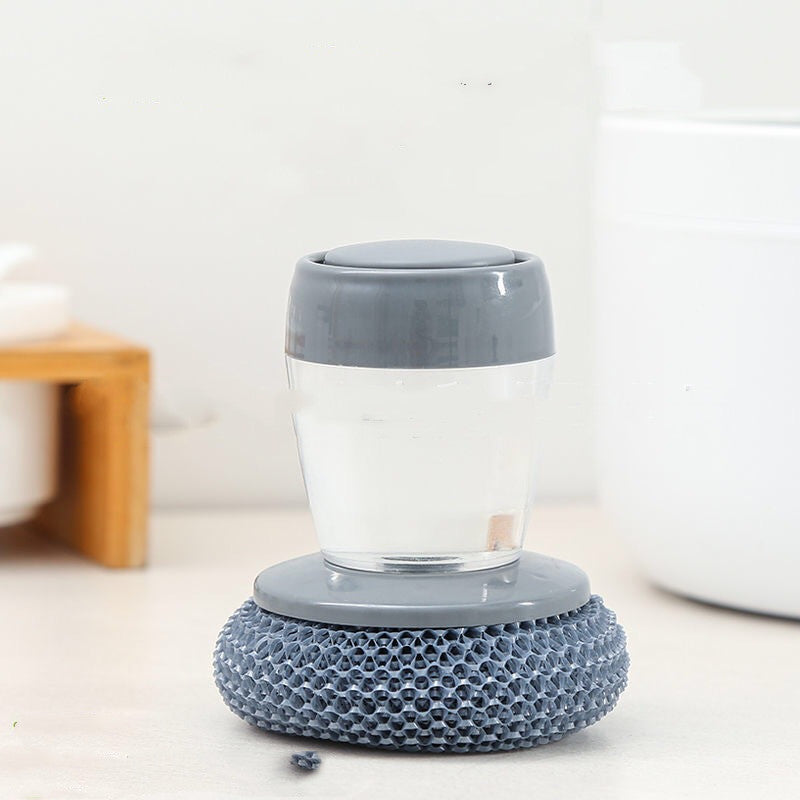 Soap-Dispensing Palm Brush and Refill Options