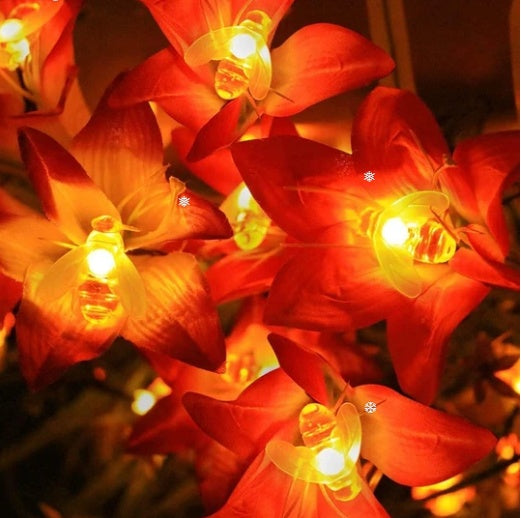 Bee-Shaped Decorative String Lights