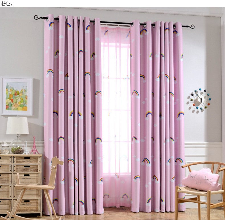 Rainbow Bedroom Curtain