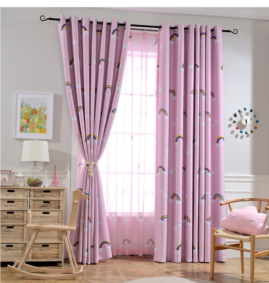 Rainbow Bedroom Curtain