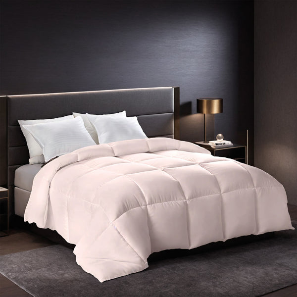 2-Pack Pink Oversized Duvet Inserts