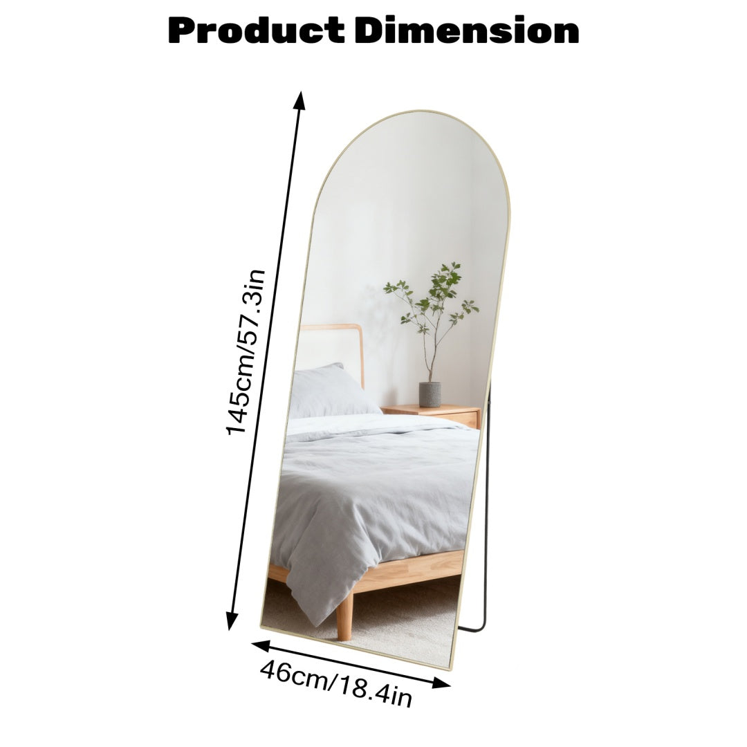 Rectangular Full-Length Floor Mirror
