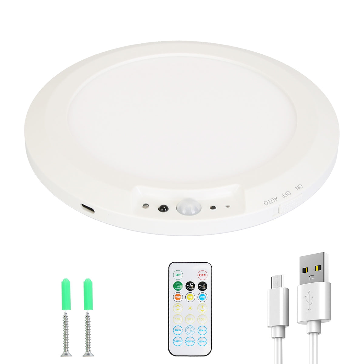 Rechargeable Motion Sensor Ceiling Light