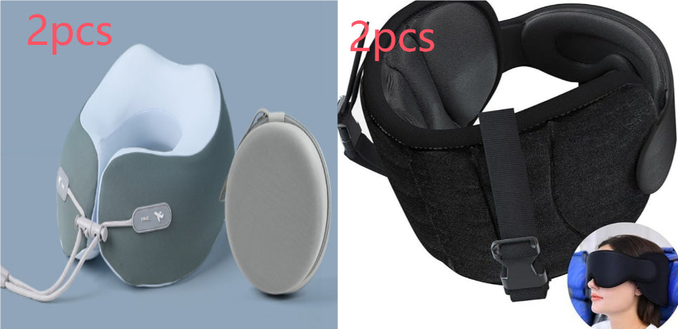 U-Shaped Memory Foam Travel Neck Pillow