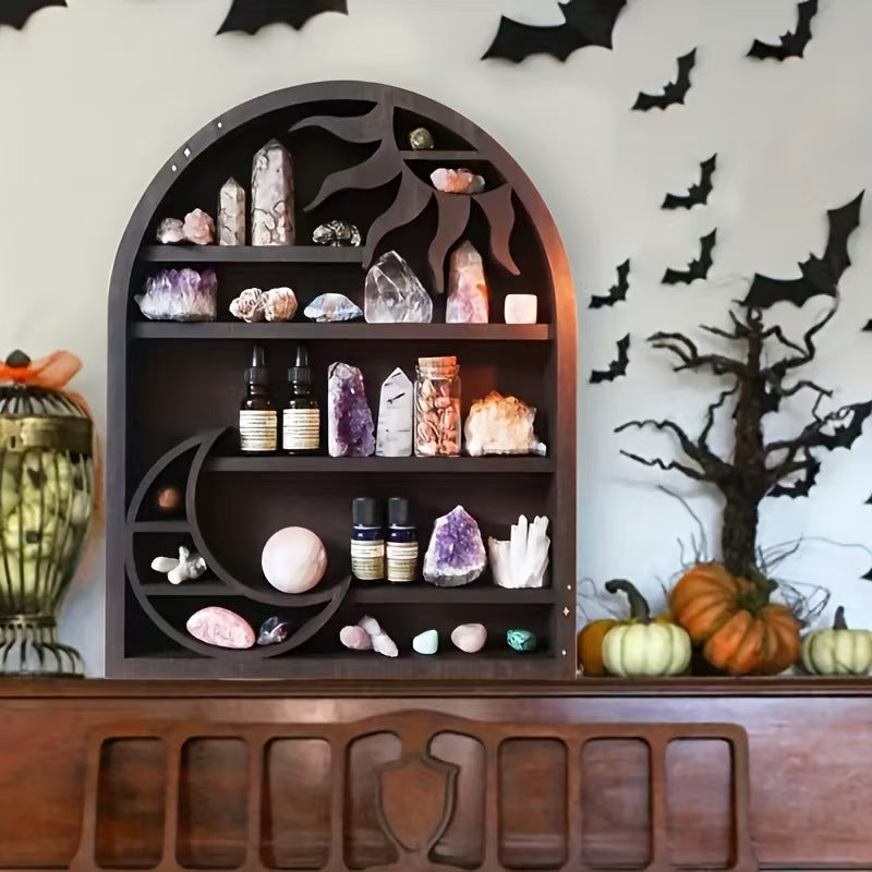 Wall-Mounted Decorative Display Shelf