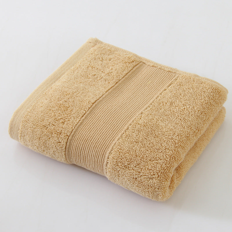 8-Piece Solid-Color Cotton Towel Set