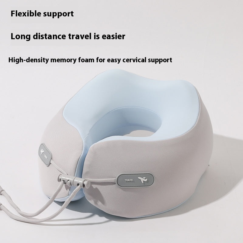 U-Shaped Memory Foam Travel Neck Pillow