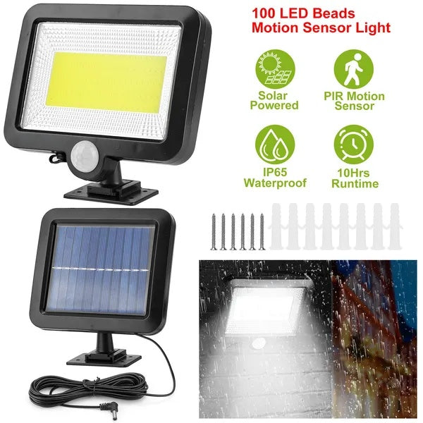 Solar LED Motion Sensor Wall Light