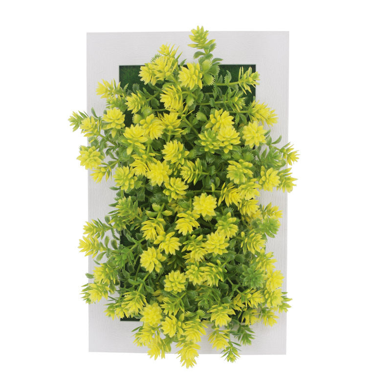 3D Artificial Succulent Flower Wall Hanging