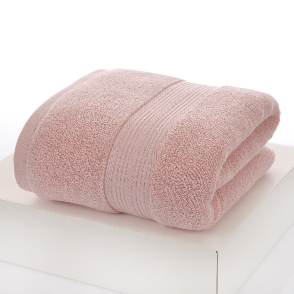 Plain Cotton Bath Towels