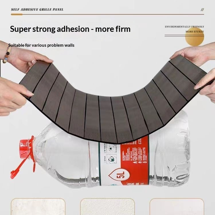 Self-Adhesive Grid Panel Wall Sticker