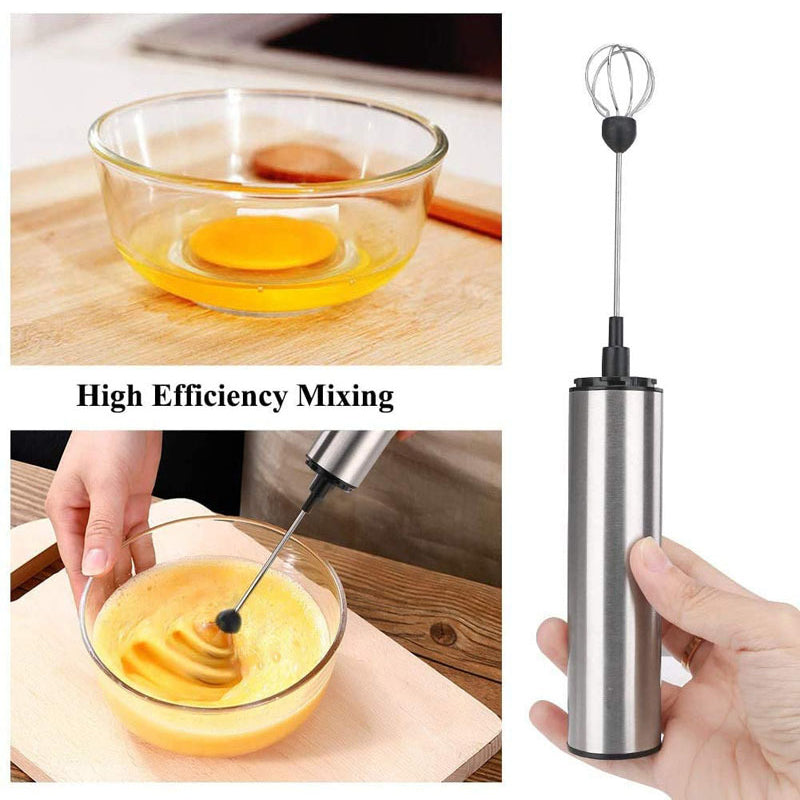 Handheld Electric Milk Frother and Whisk
