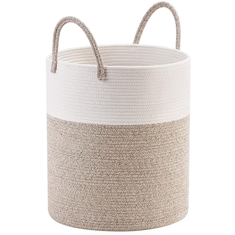 Cotton String Knitted Storage Basket