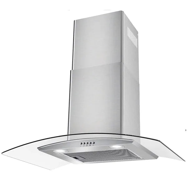 30-Inch Glass Wall-Mount Range Hood