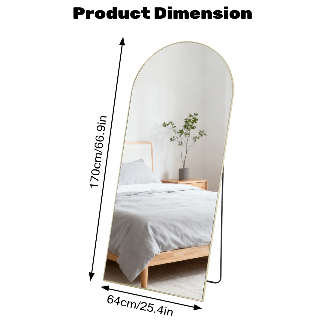 Rectangular Full-Length Floor Mirror