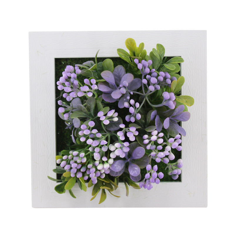 3D Artificial Succulent Flower Wall Hanging