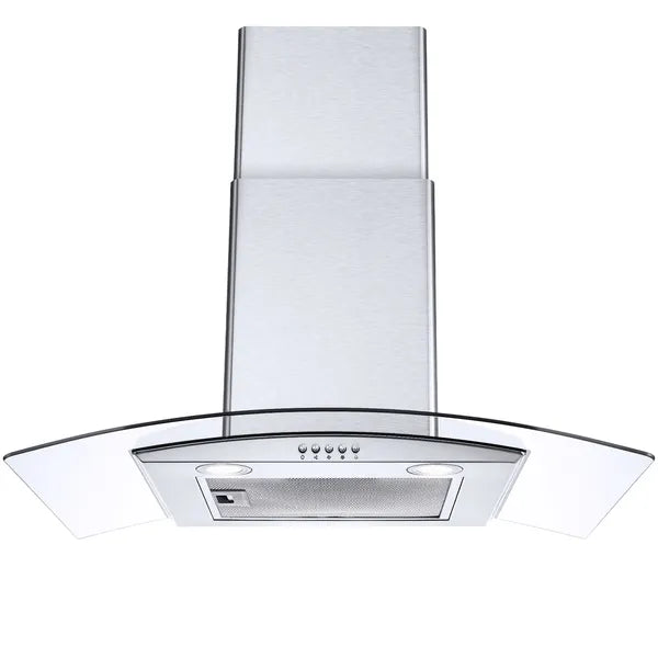 30-Inch Glass Wall-Mount Range Hood
