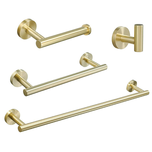 4-Piece Stainless Steel Bathroom Hardware Set