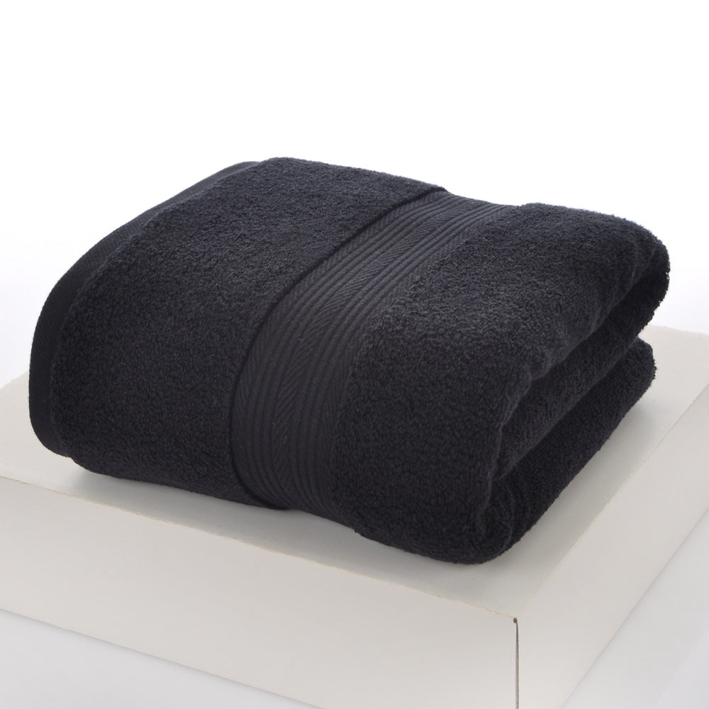 Plain Cotton Bath Towels