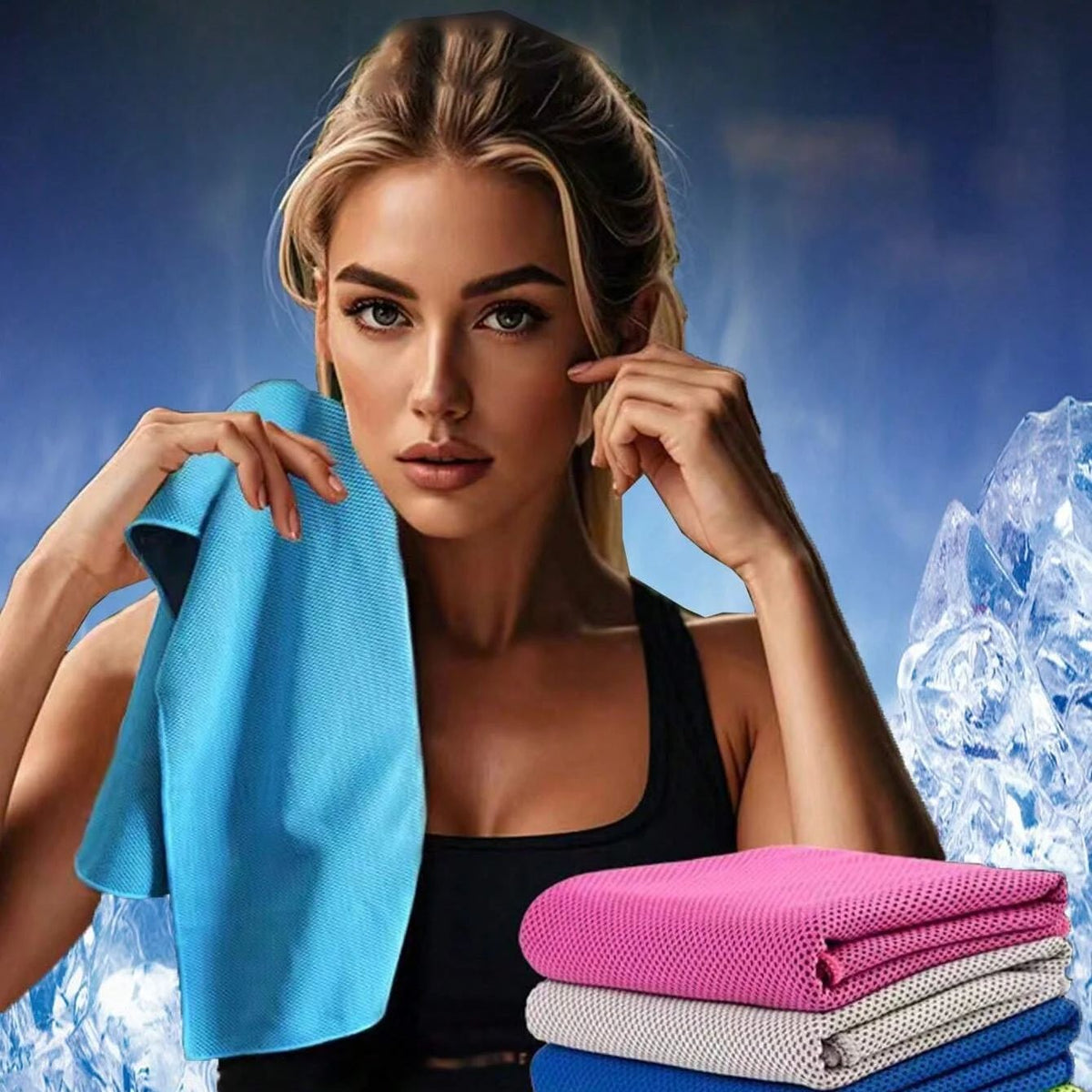 Microfiber Cooling Sports Towel