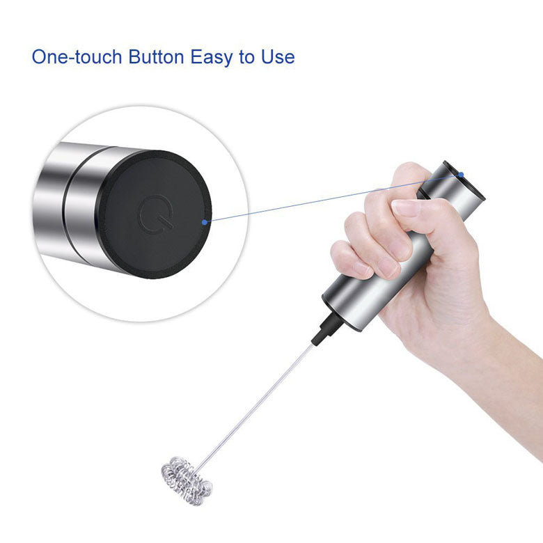 Handheld Electric Milk Frother and Whisk