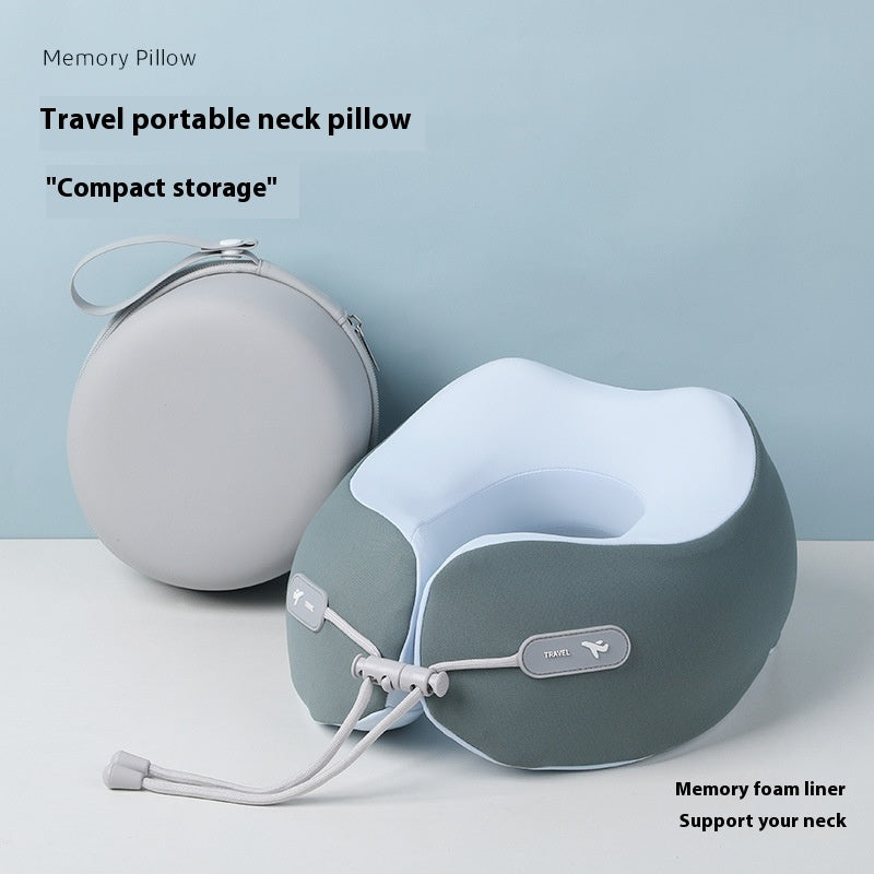 U-Shaped Memory Foam Travel Neck Pillow