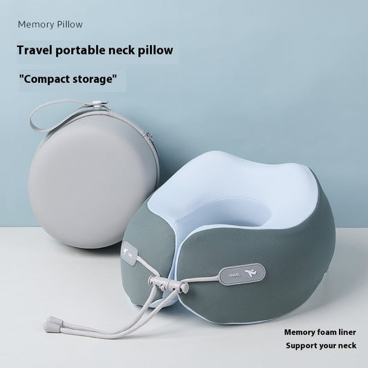 U-Shaped Memory Foam Travel Neck Pillow