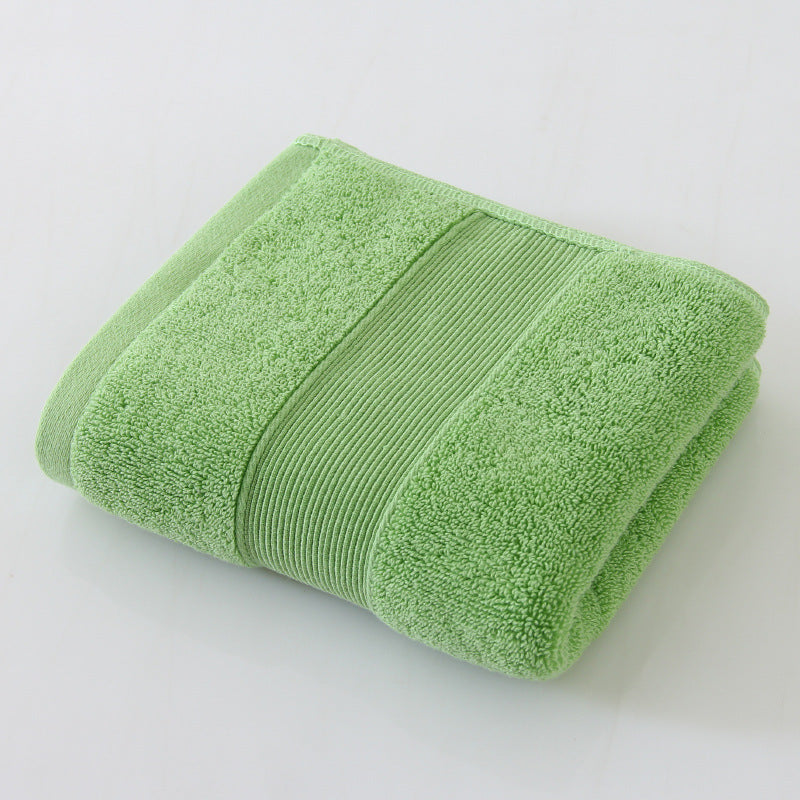 8-Piece Solid-Color Cotton Towel Set