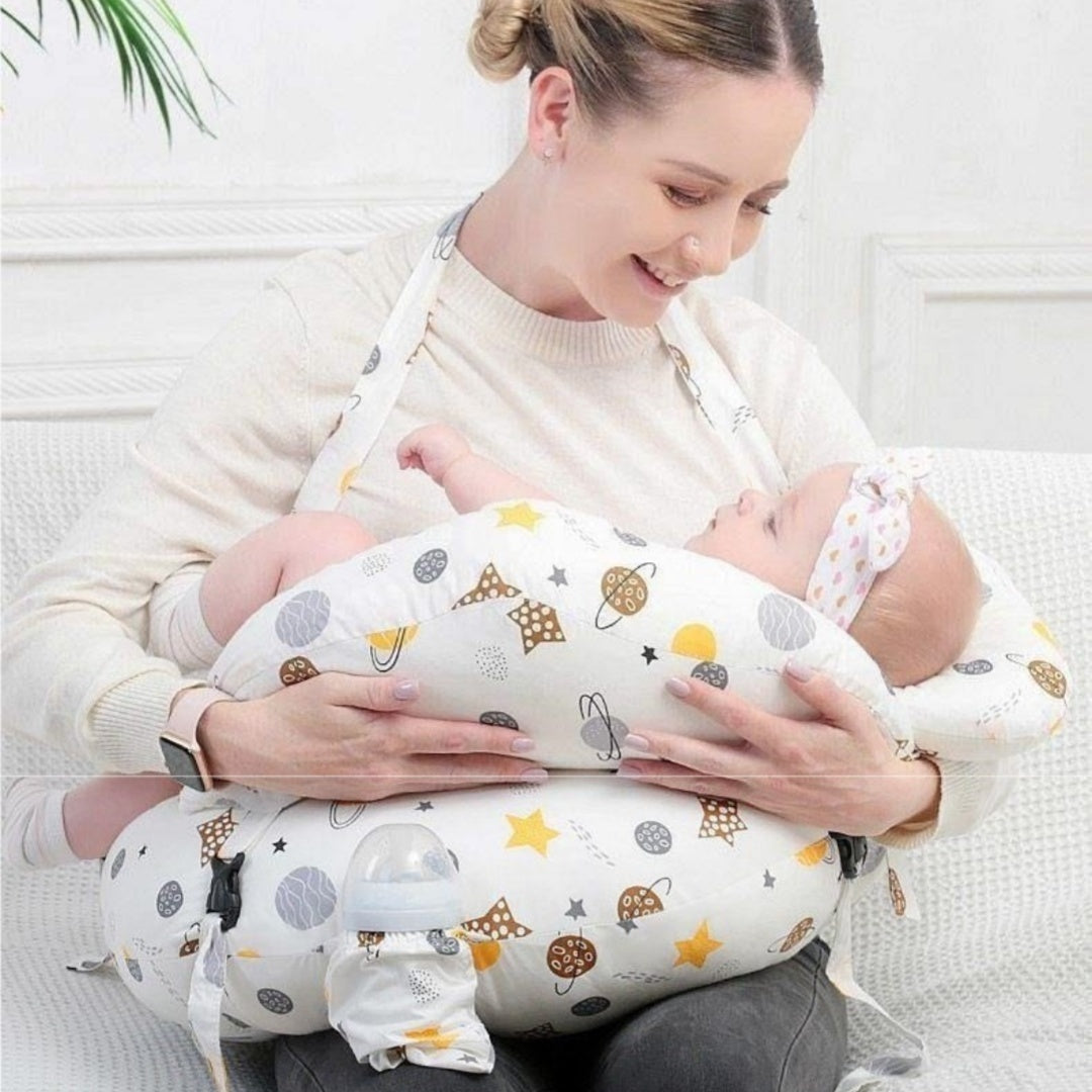 Printed Feeding Pillow Set, 3 Pieces