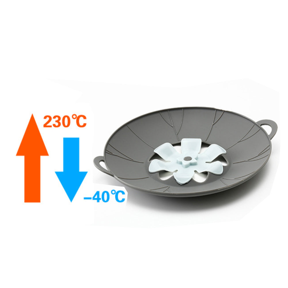 Flower-Shaped Silicone Pot Spill Cover