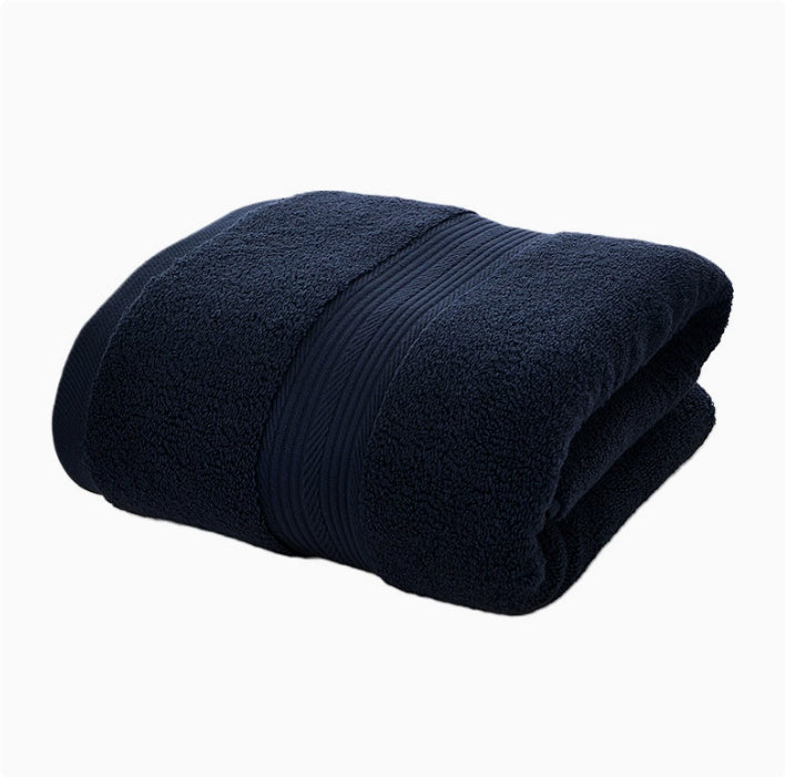 Plain Cotton Bath Towels