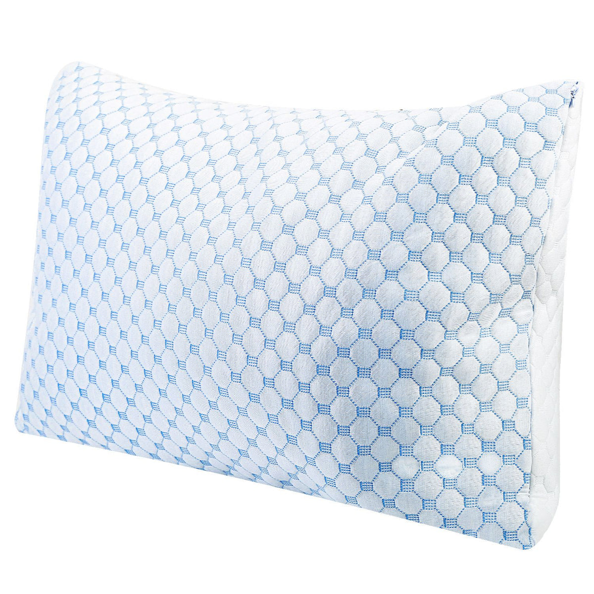 Gel-Infused Memory Foam Pillow, 1 or 2 Pieces