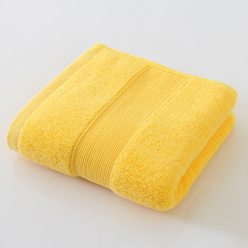 8-Piece Solid-Color Cotton Towel Set
