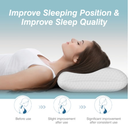 Memory Foam Pillow with Removable Cover