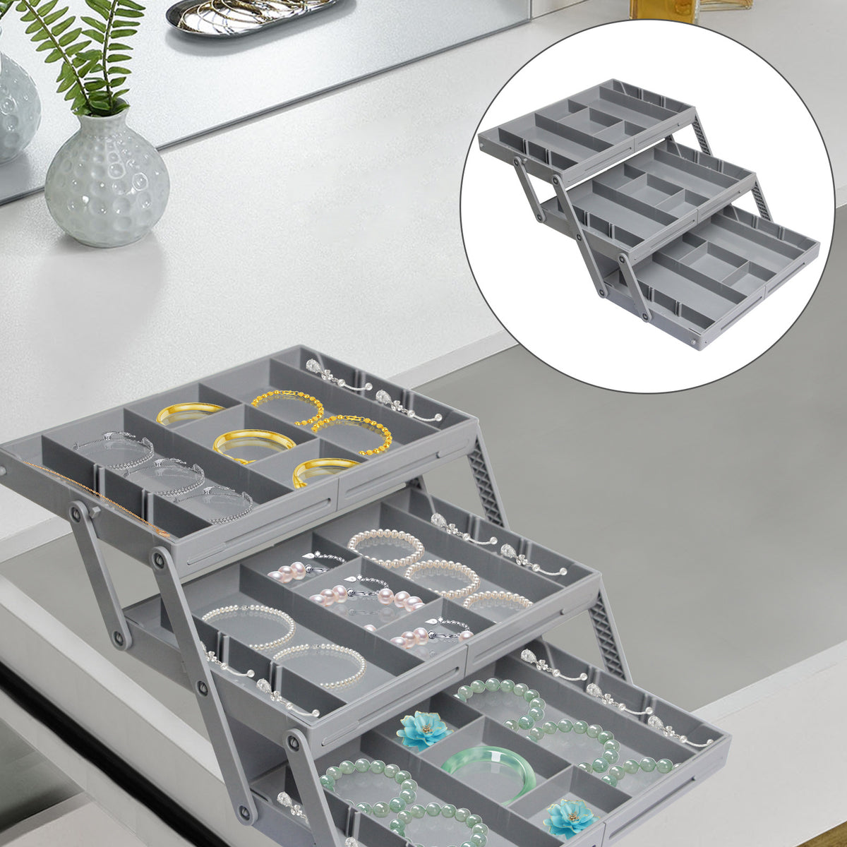 Foldable Drawer Organizing Storage Box
