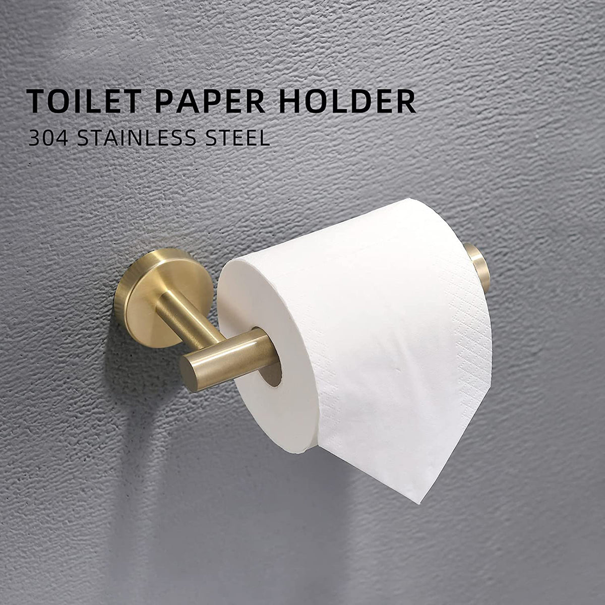 4-Piece Stainless Steel Bathroom Hardware Set