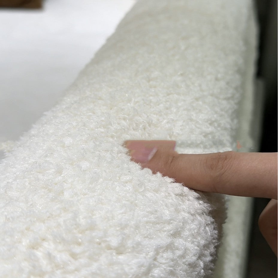 Solid-Color Chenille Bed Sheet