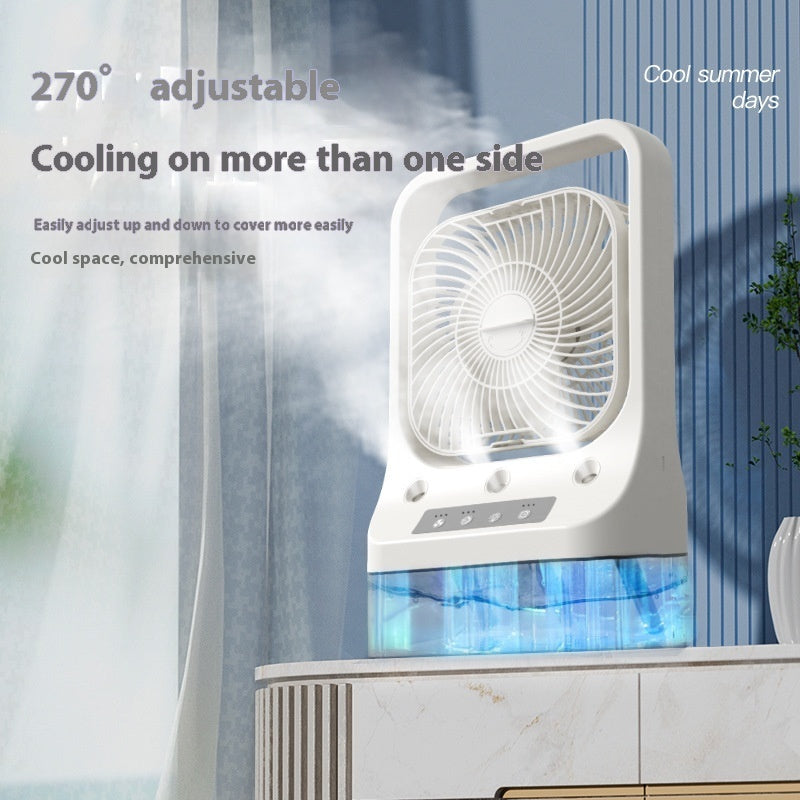 USB-Powered Water-Tank Air Cooler Fan