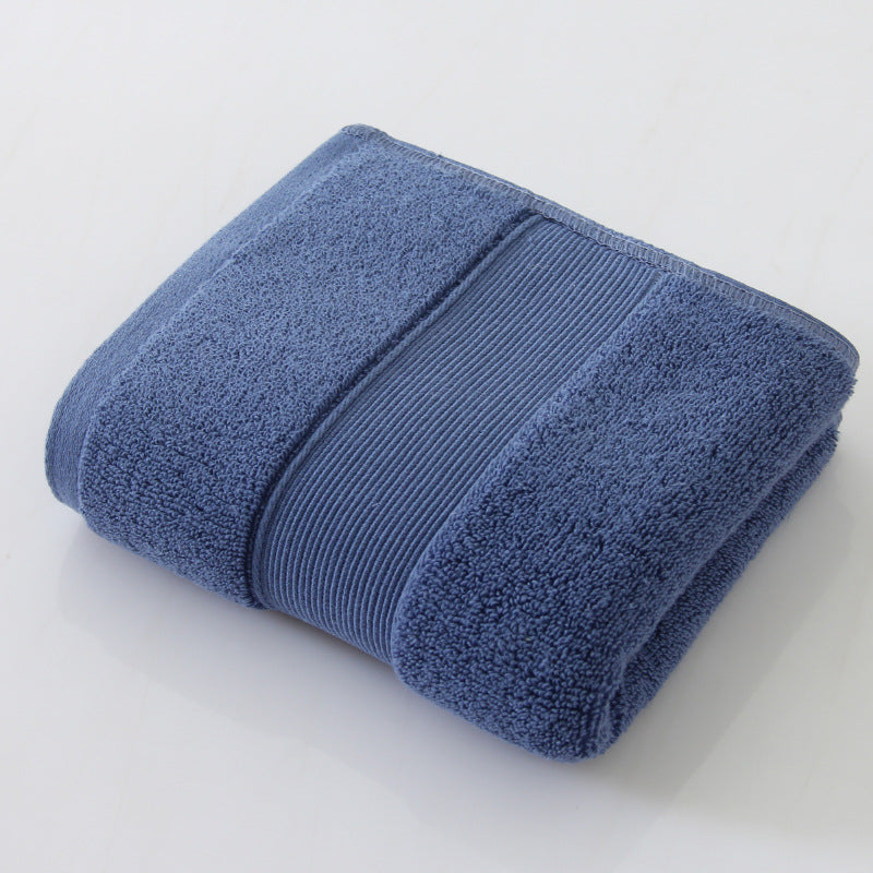 8-Piece Solid-Color Cotton Towel Set