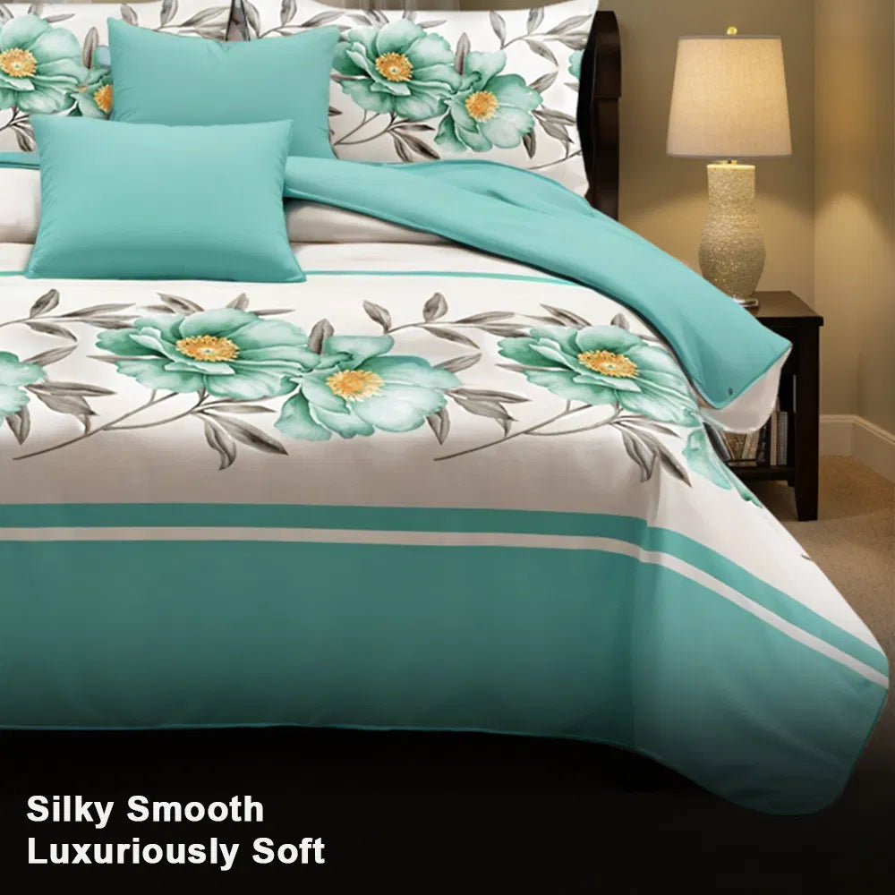 9-Piece Quilted Bedspread and Curtain Set